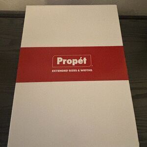 NEW Propet Men's Gray White Stability X Strap Sneaker Men's SZ 10XX 5E - 1028